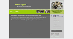 Desktop Screenshot of nanostage3d.com